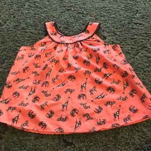 Kids animal print top